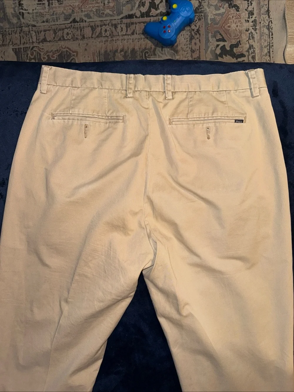 polo ralph lauren khaki pants stretch classic fit 34/34 Chino Pants